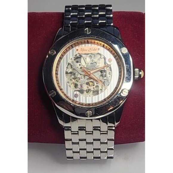 Marc Ecko e35000g1 Automatic Sphere Mechanical Machine Watch Visible Movement - Picture 6 of 13